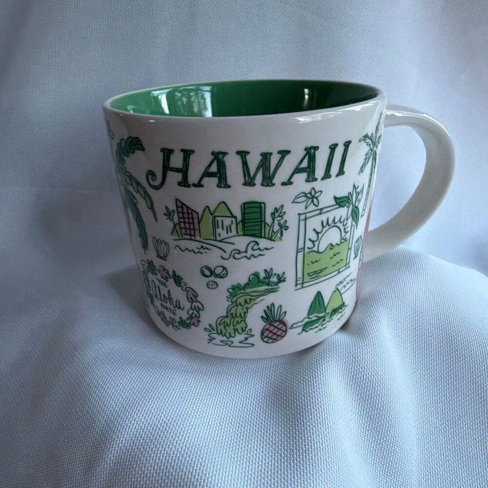 Starbucks Hawaii Been There Series Coffee Mug Collection 14 oz